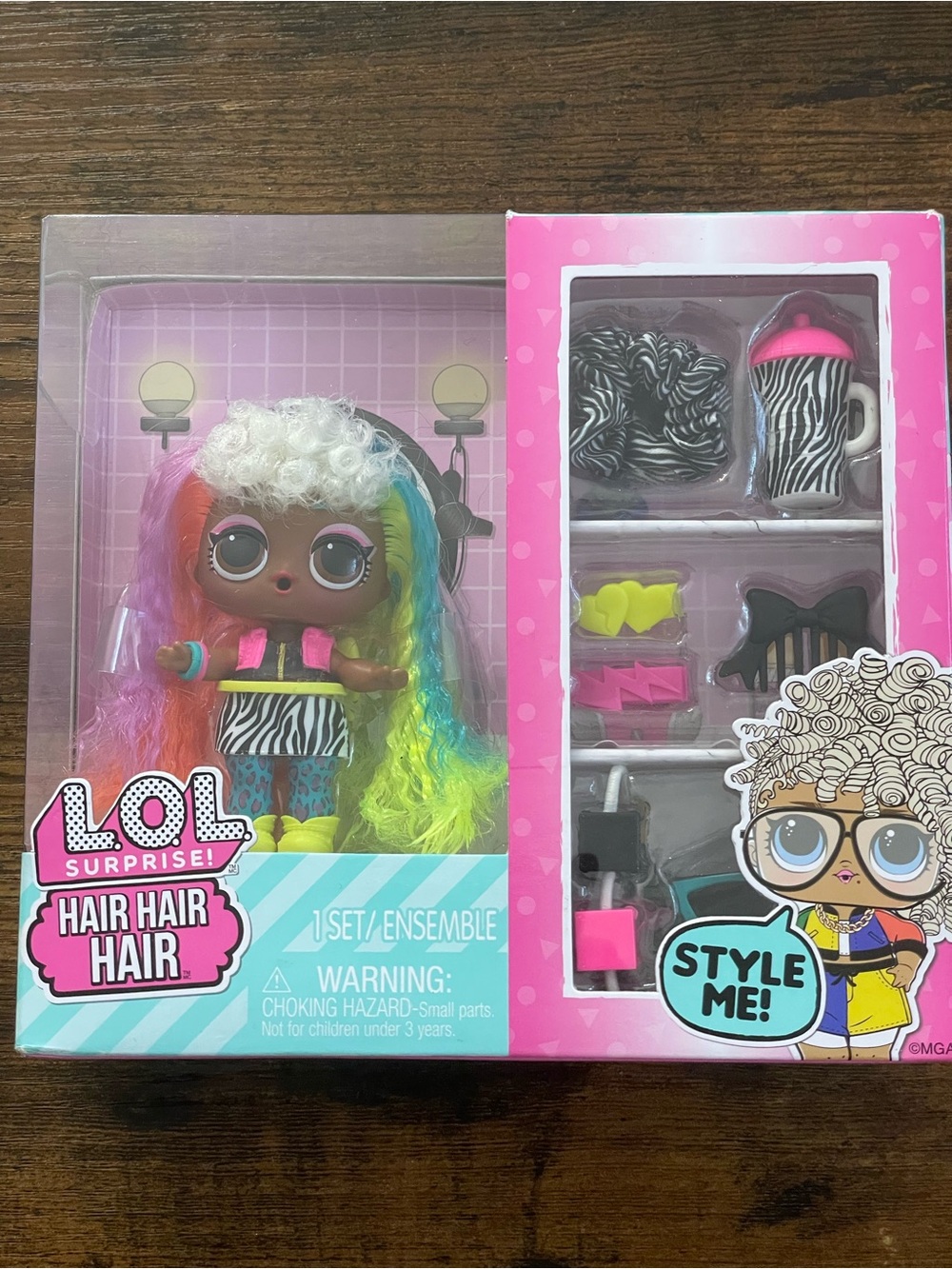 L.O.L Surprise! Valley B.B. Hair, Hair,Hair Fashion Doll NWT